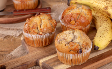 Receita: Muffin de Banana na AirFyer