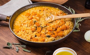 Receita de risoto de abóbora cabotiá é deliciosa e fácil de fazer; confira!