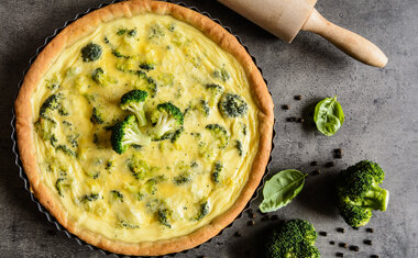 Receita: quiche de brócolis deliciosa e simples de fazer!