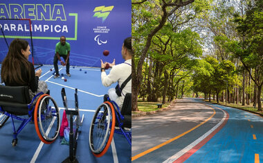 Parque Ibirapuera recebe arena gratuita com transmissão do maior evento esportivo mundial para pessoas com deficiência