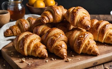 Aprenda a fazer um croissant caseiro perfeito para o café da manhã