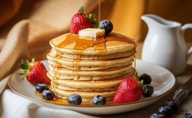 Essas panquecas americanas são deliciosas e perfeitas para o café da manhã; veja como fazer