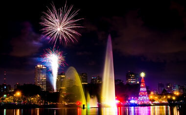 Quando será montada a árvore de Natal do Ibirapuera?