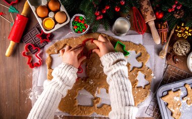 5 receitas fáceis de biscoitos de Natal para fazer em casa