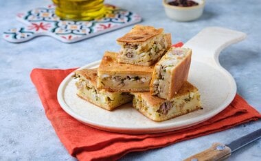 Esta receita de torta salgada é perfeita para a sua ceia de Natal