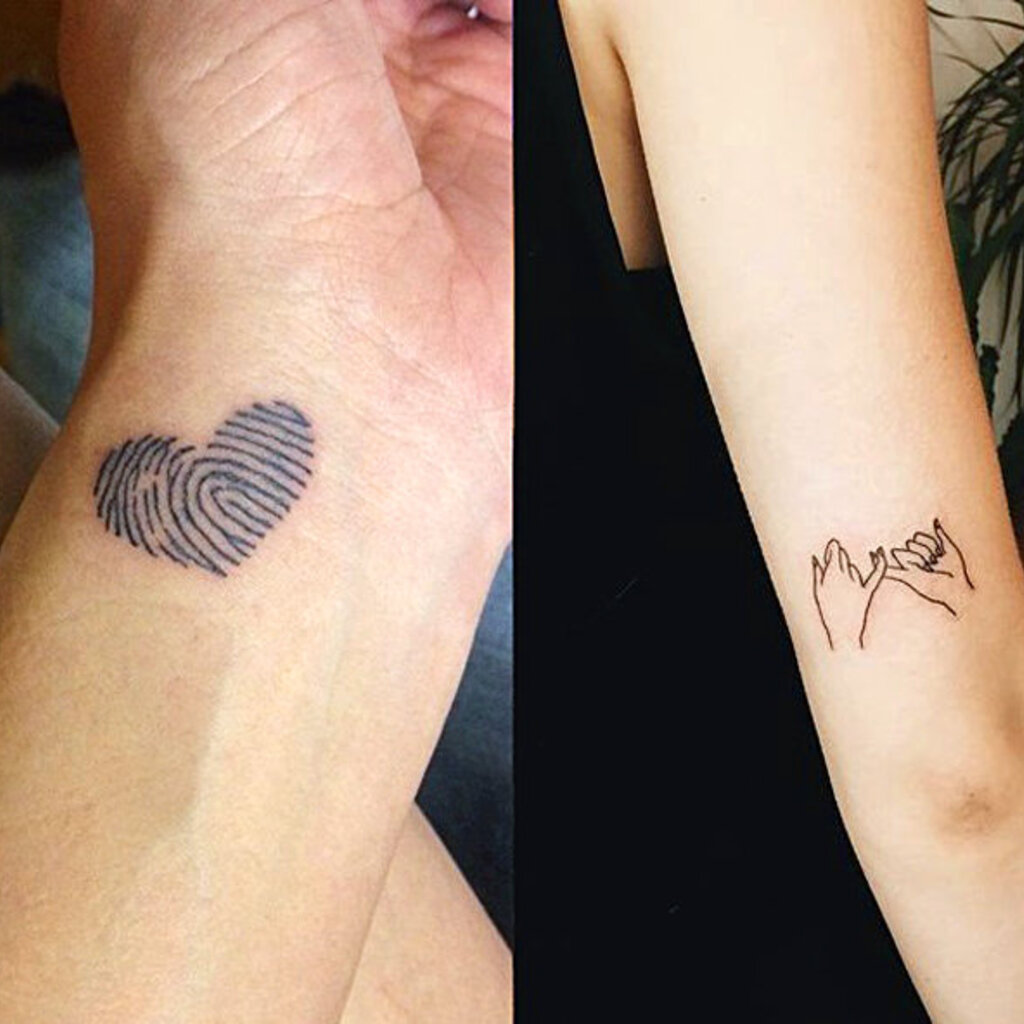 Fotos e ideias de tatuagens para casal para você se inspirar