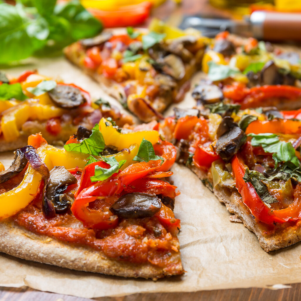 Pizzas vegetarianas em Valinhos, SP