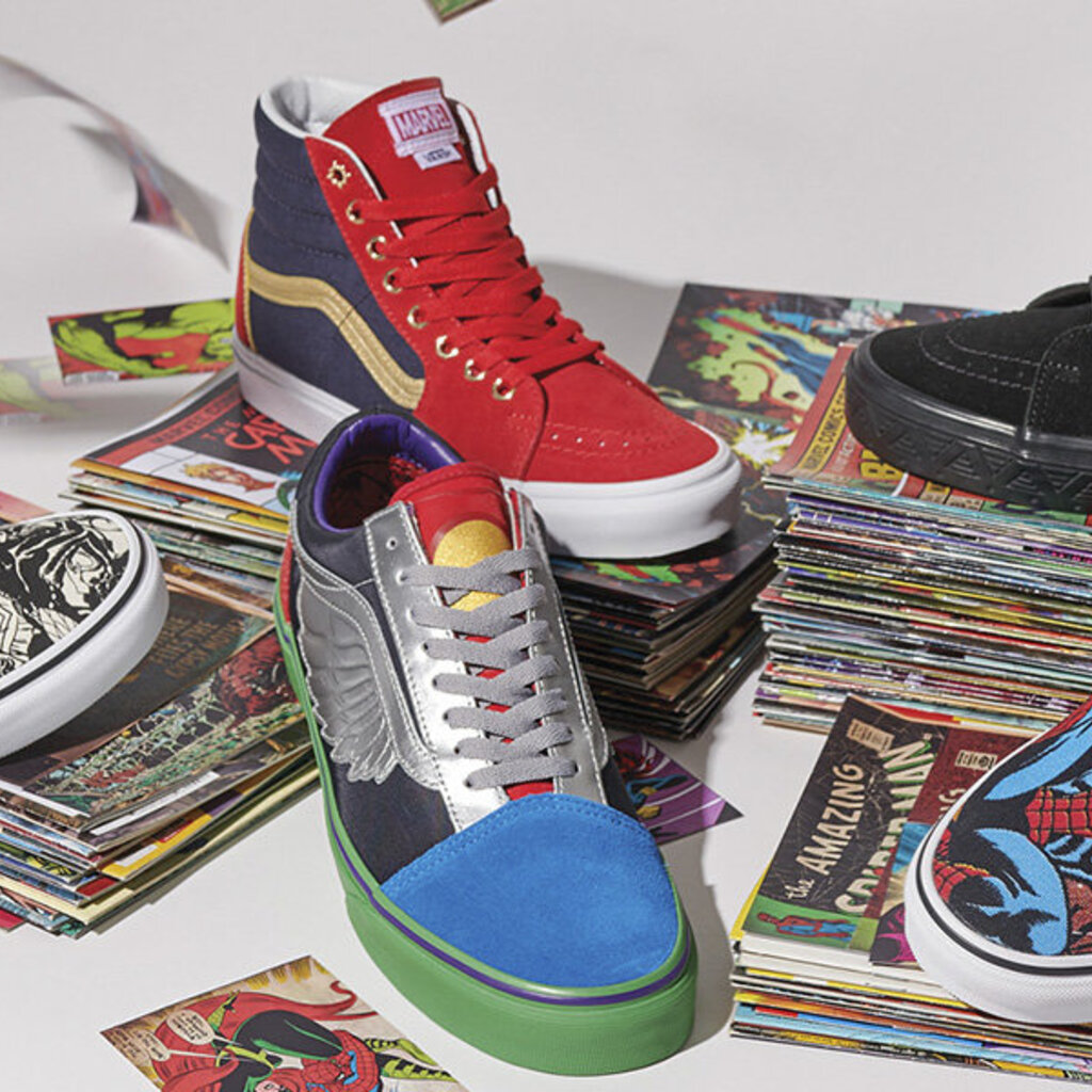 Vans dos hot sale vingadores