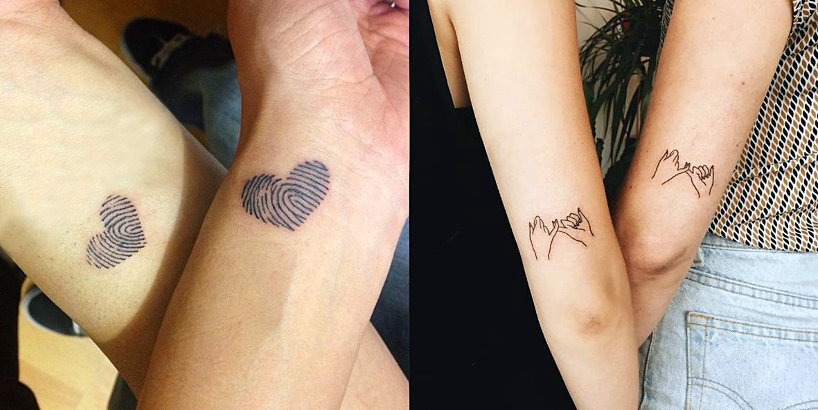 Ideias de tatuagens para casal