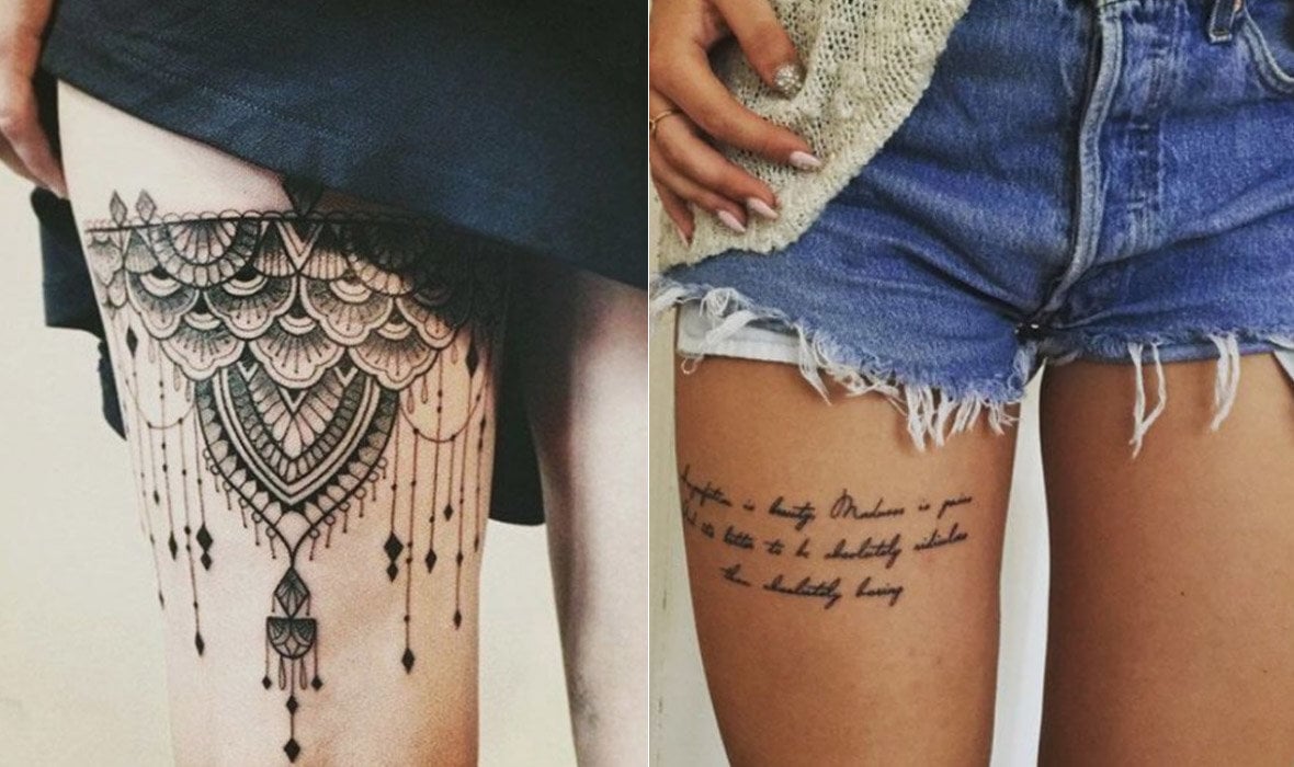 Para fugir do comum: 10 tatuagens incríveis para fazer na coxa