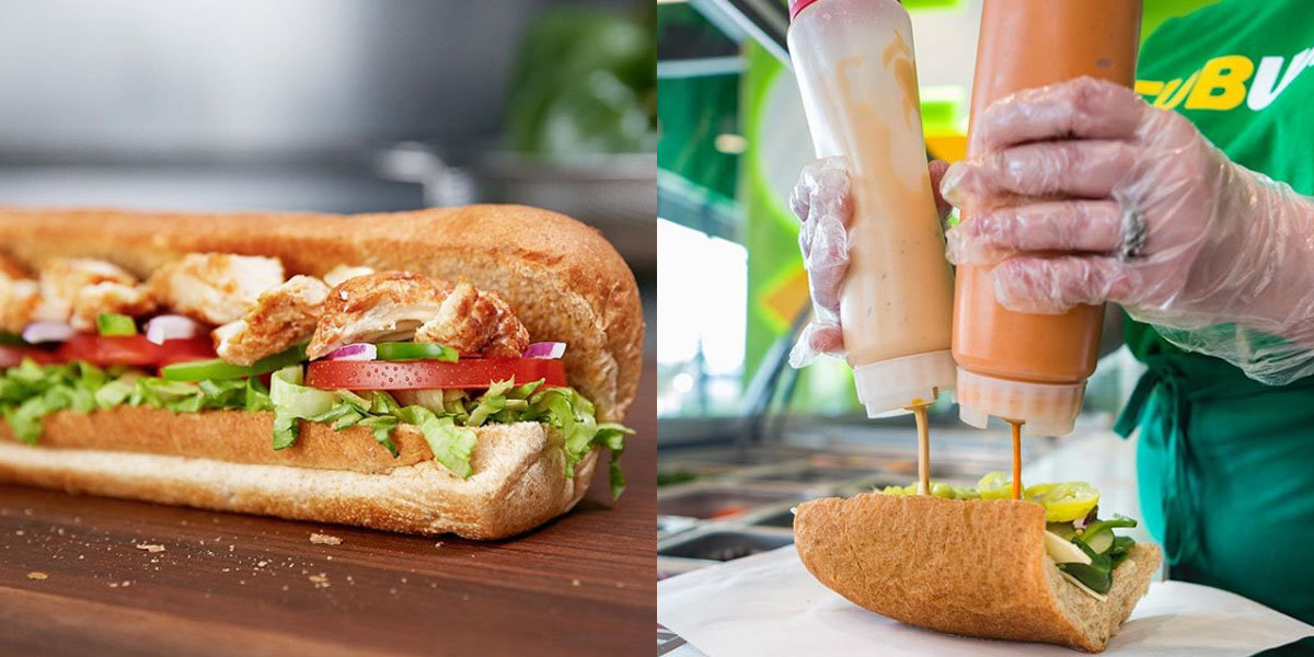 Subway realiza promoção Leve dois, pague um nesta quinta-feira