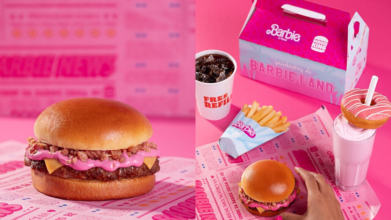 Barbie Burger: rosa por fora, delicioso por dentro ​💖​​✨​ ​​ ​​O Bar