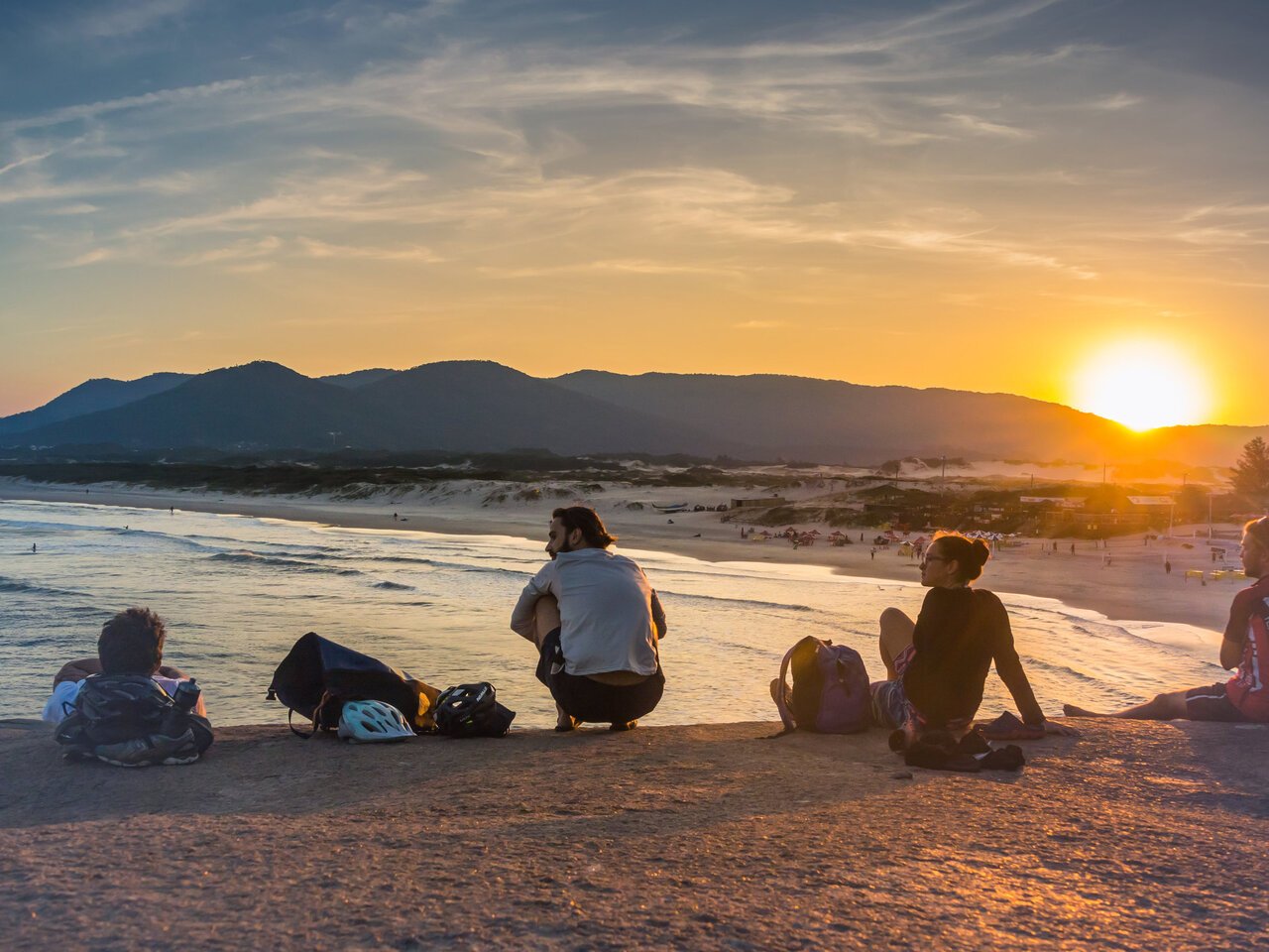 Florianópolis com amigos que amam viajar