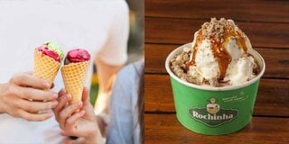 Restaurantes: Sorveteria Rochinha distribui sorvetes de graça em todas as suas lojas neste sábado (23)