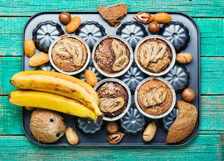 Receitas: Receita de muffin de banana e coco é simples de fazer e fica uma delícia; veja o passo a passo!