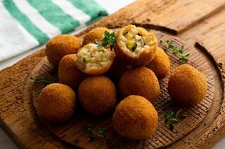 Receitas: Receita: Bolinho de Arroz na AirFryer crocante e simples de fazer!