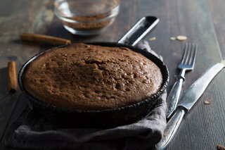 Receitas: Receita: bolo de chocolate de frigideira pronto em 10 minutos!