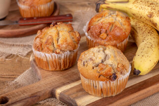 Receitas: Receita: Muffin de Banana na AirFyer