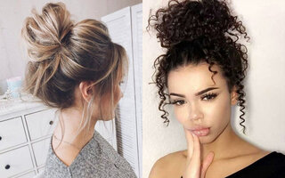 Messy bun (Coque bagunçado)