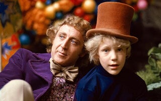 Willy Wonka de "A fantástica fábrica de chocolate"