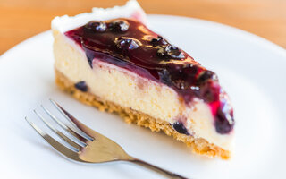 Cheesecake de açaí