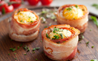 Muffin de Bacon