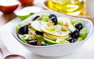 Salada de maçã verde