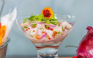 Ceviche de Lichia