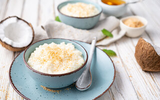 Arroz Doce com Laranja e Iogurte Grego