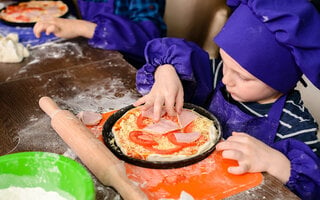 Oficina de Pizza para Crianças