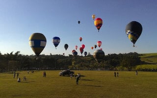 Andar de Balão em Boituva