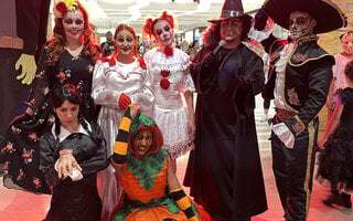 Halloween no Shopping Ibirapuera