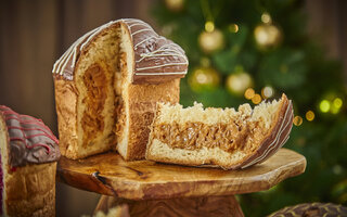 Panetone Recheado Cinnamon, da Padaria Brasileira