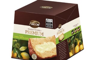 Panettone Limão Siciliano, da Arcor