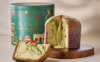 Panettone di Pistacchio, da Bacio di Latte