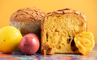 Panetone de Caramelo de Coco e Frutas Amarelas, da Zulcare