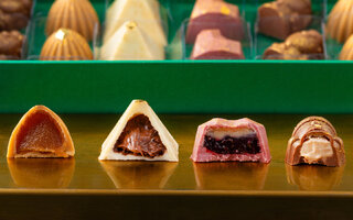 Bombons Belga Callebaut, da Glacé Pâtisserie