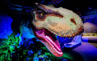 Visitar a exposição Jurassic World By Brickman