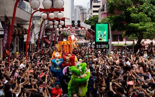 20ª Festa do Ano Novo Chinês no Bairro da Liberdade