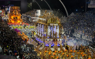 Ensaio das escolas de samba no Anhembi