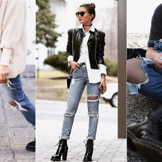 ESTILO ROQUEIRA: é um estilo que se usa botas e jaquetas de couro