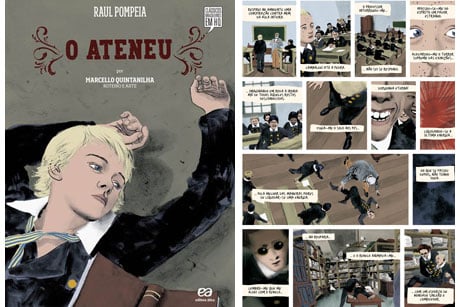 Livro “O Ateneu” ganha versão em quadrinhos - Guia da Semana
