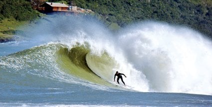 SESI Surf na praia do Santinho