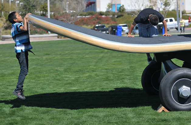 O maior skate do mundo