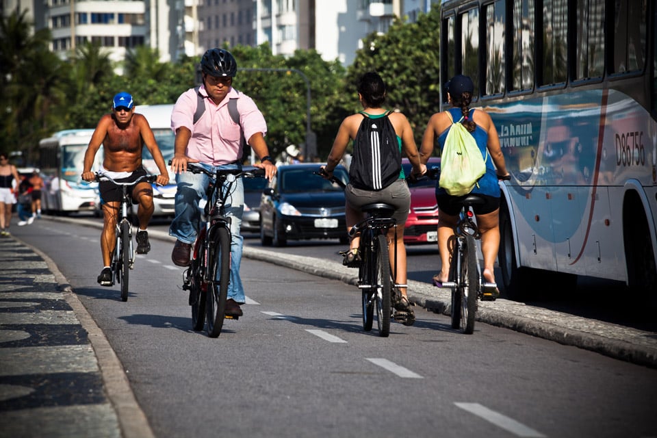 Ruas de Copacabana ganharão novas ciclovias