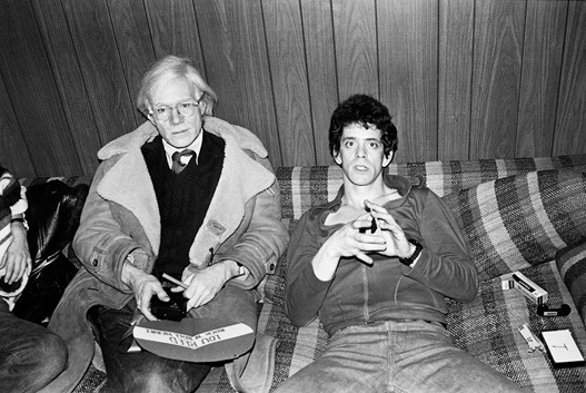 Andy Warhol Lou Redd Mick Rock