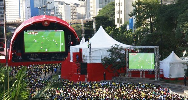 Festas da Copa do Mundo em São Paulo 2014