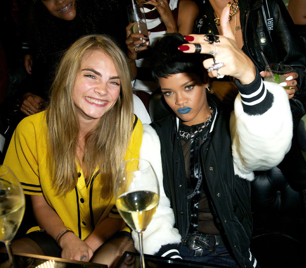 Cara Delevingne e Rihanna