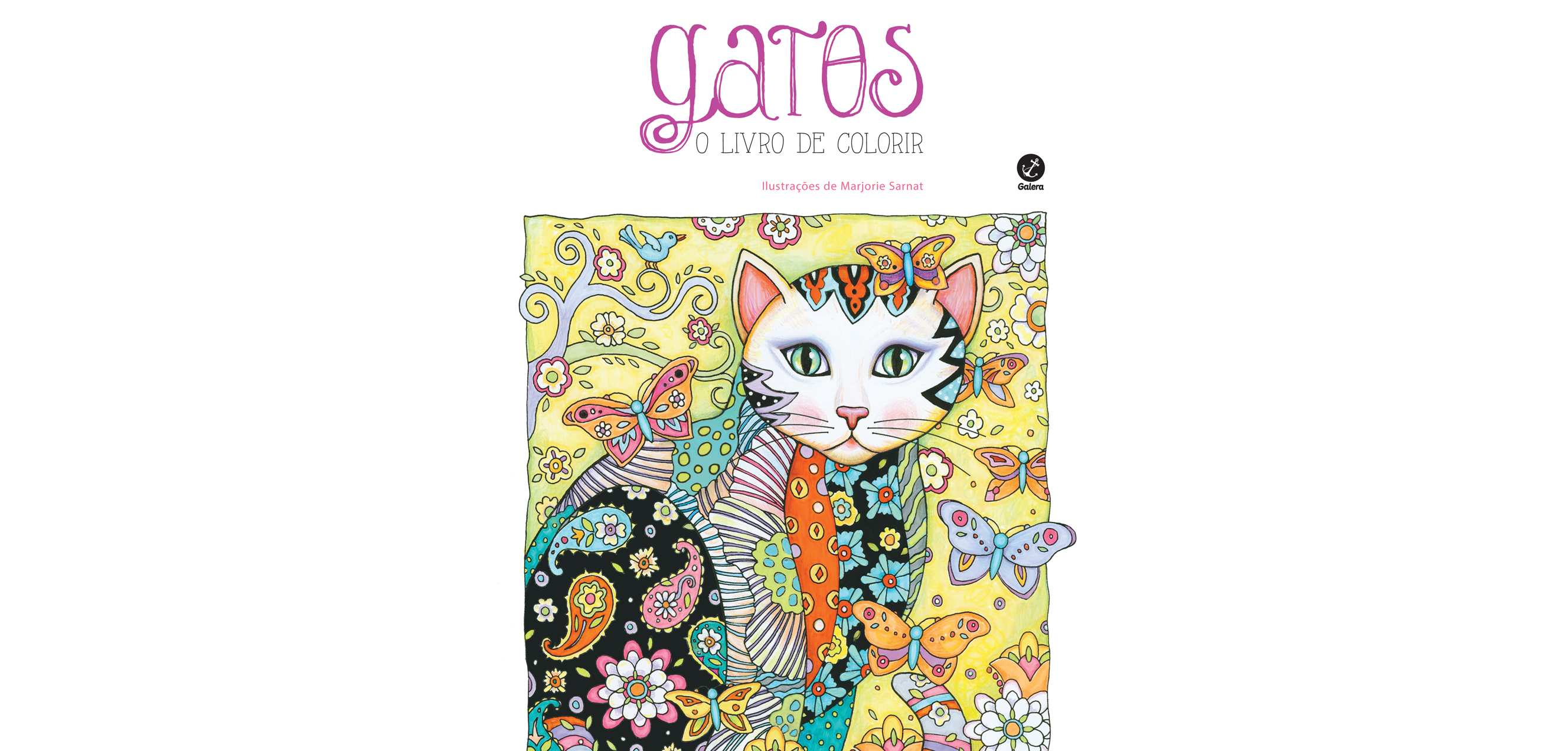 Gatos - Livro para Colorir