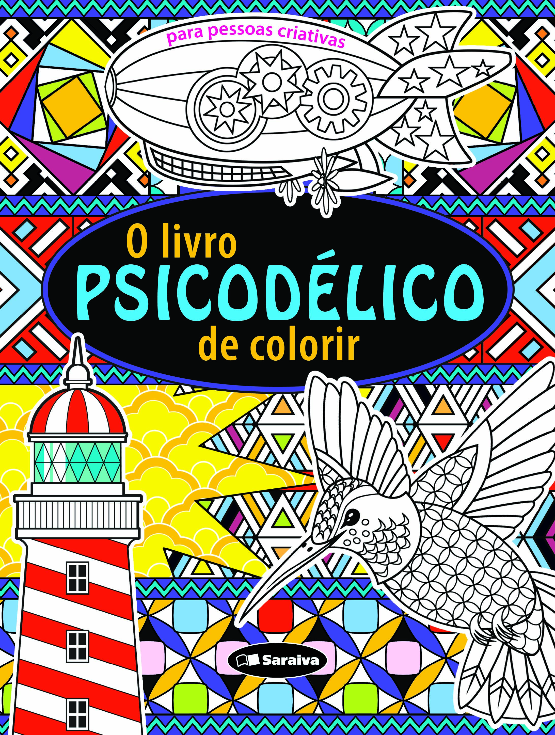 O Livro Psicodélico de Colorir